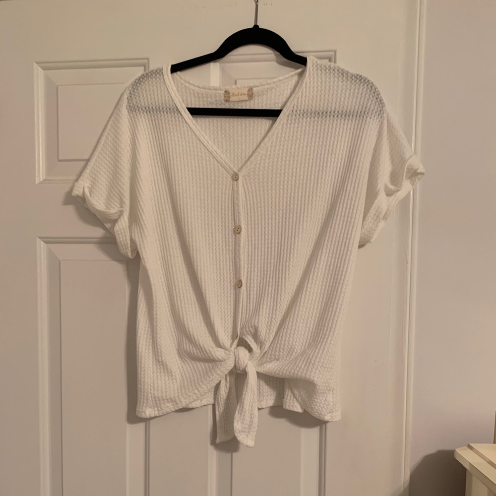 White button up blouse from alter’d state